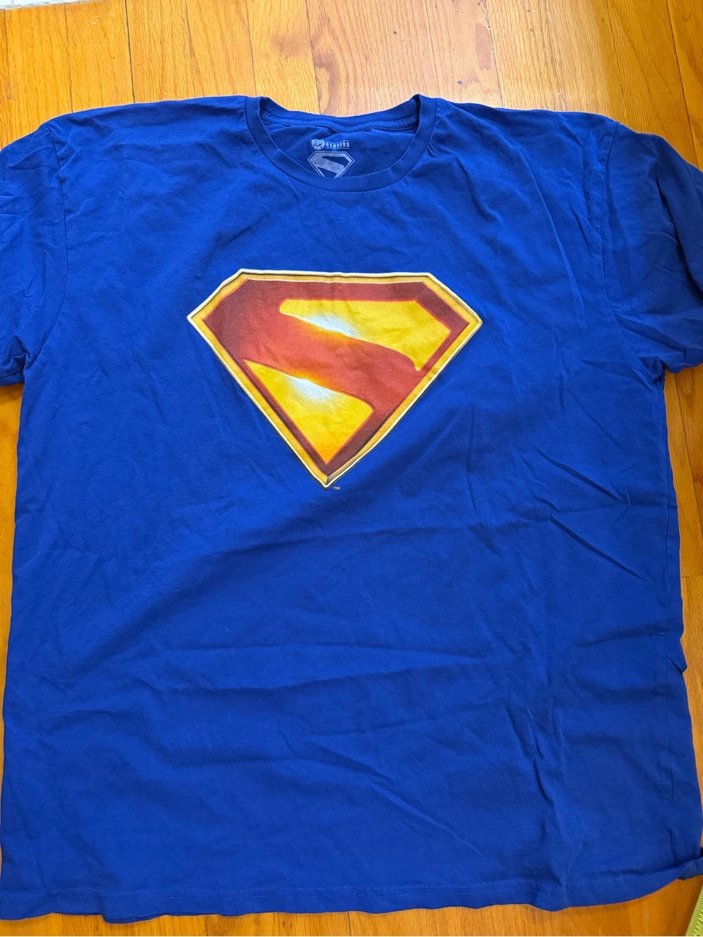 DC Royal Blue Superman Logo Tee